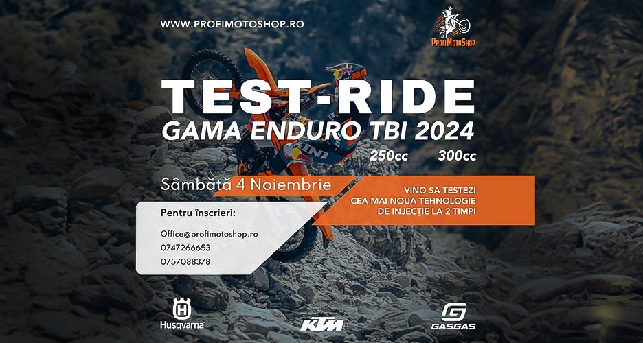 Test Ride Gama Enduro TBI 2024, KTM, Husqvarna, GASGAS
